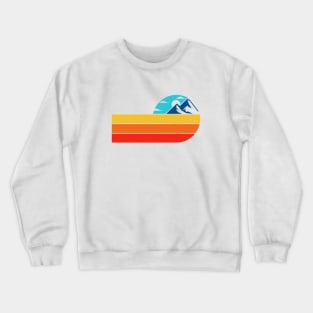 retro mountain Crewneck Sweatshirt